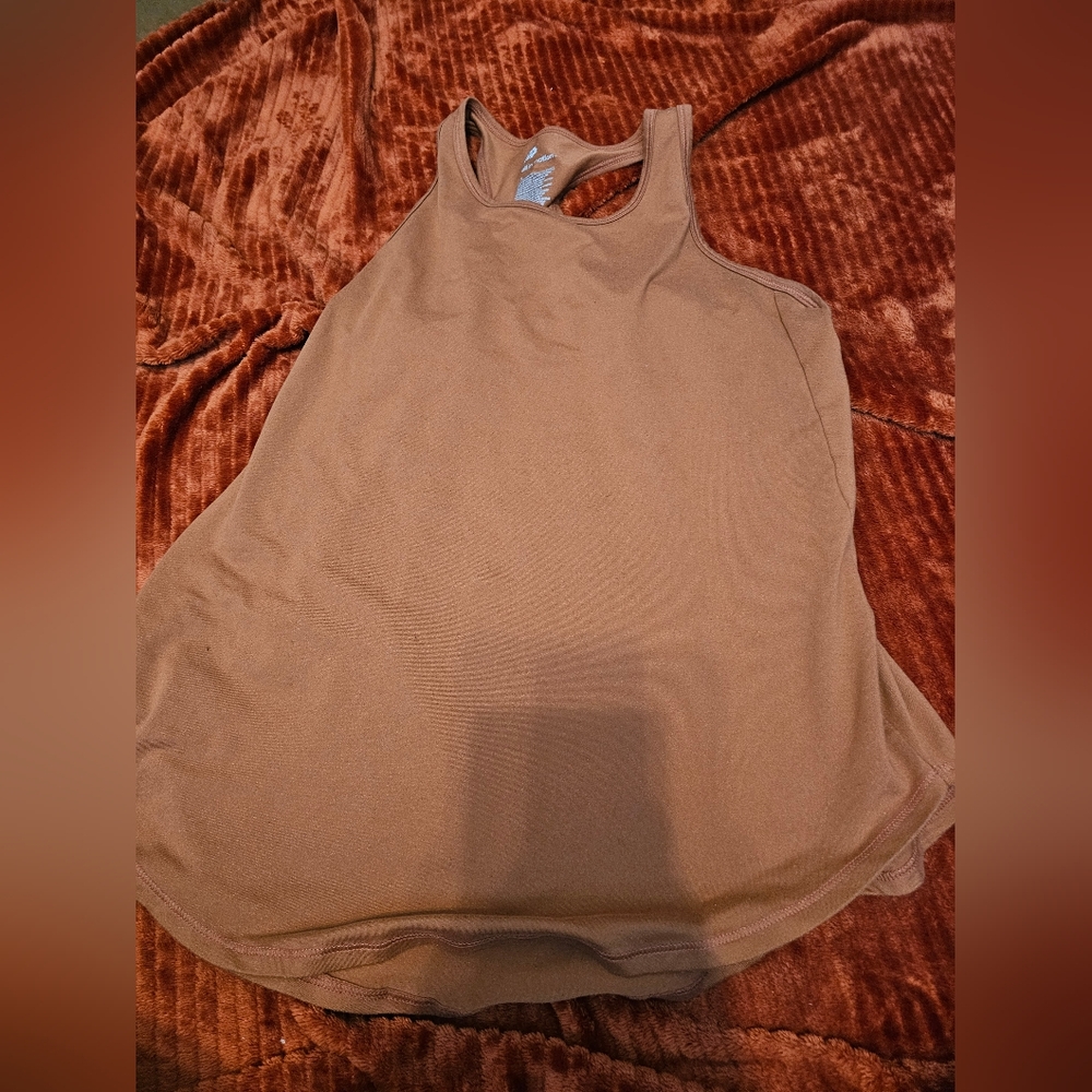 All in Motion Women's Brown Tank Top Nice